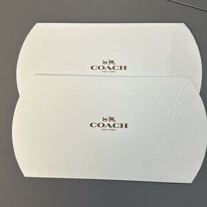 New Coach gift boxes set of 2